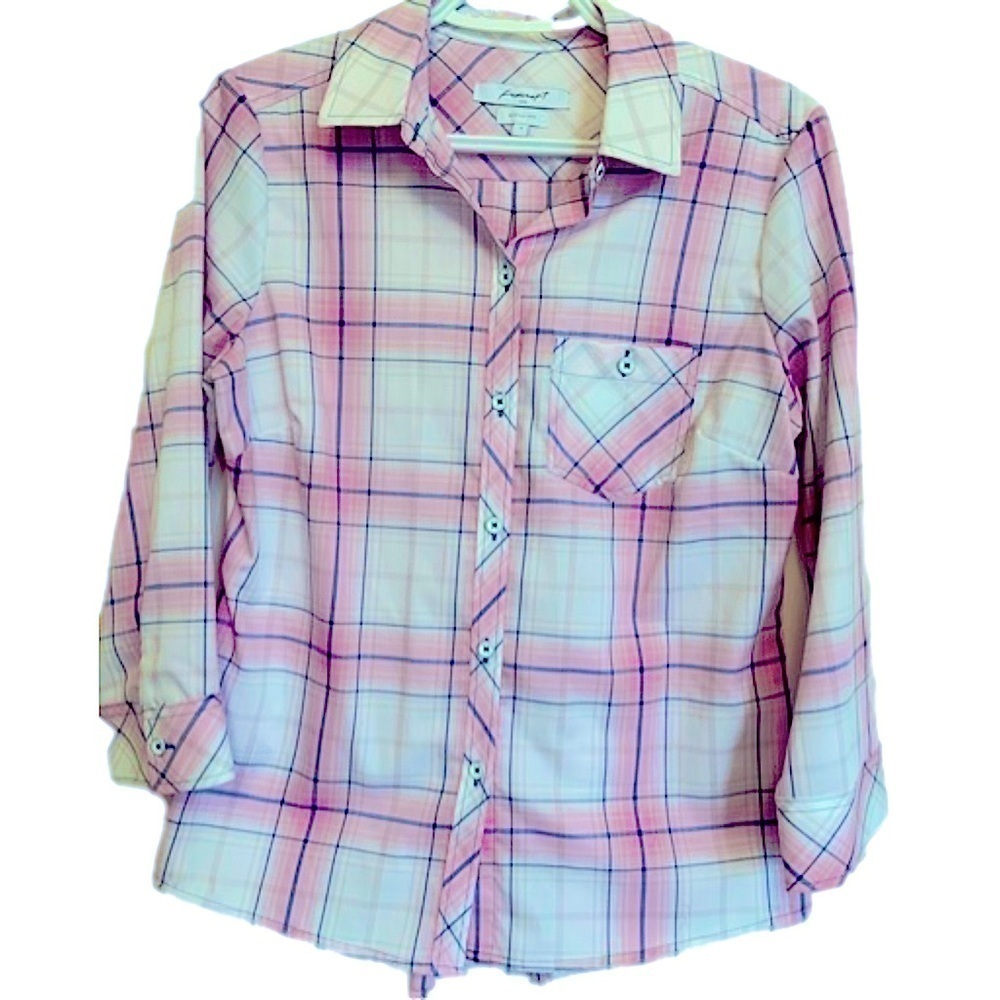 Foxcroft Cotton No Iron Wrinkle Free Size 4